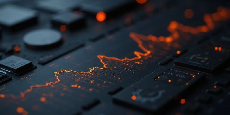 Gráficos de rendimiento de campañas publicitarias digitales mostrando crecimiento de conversiones y reducción de costo