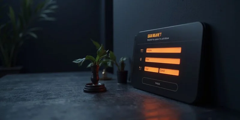 Landing page de lead magnet con formulario de captación y diseño optimizado para conversión de visitantes en leads