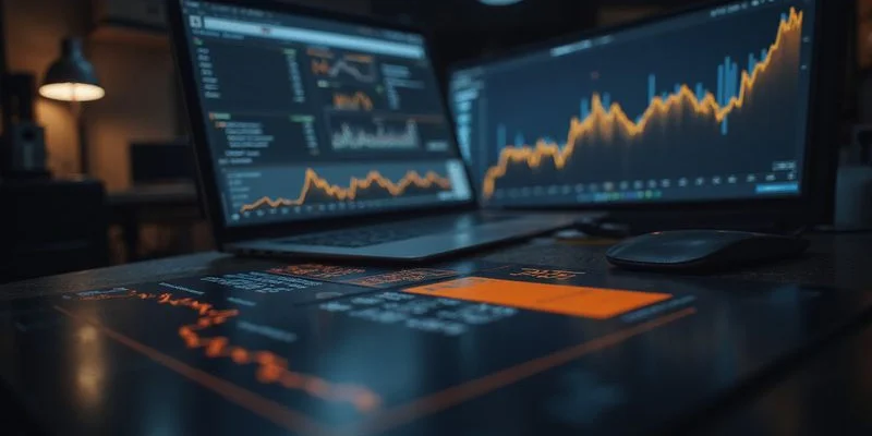 Sistema de lead scoring mostrando como los datos demograficos y comportamentales se combinan en una puntuacion total